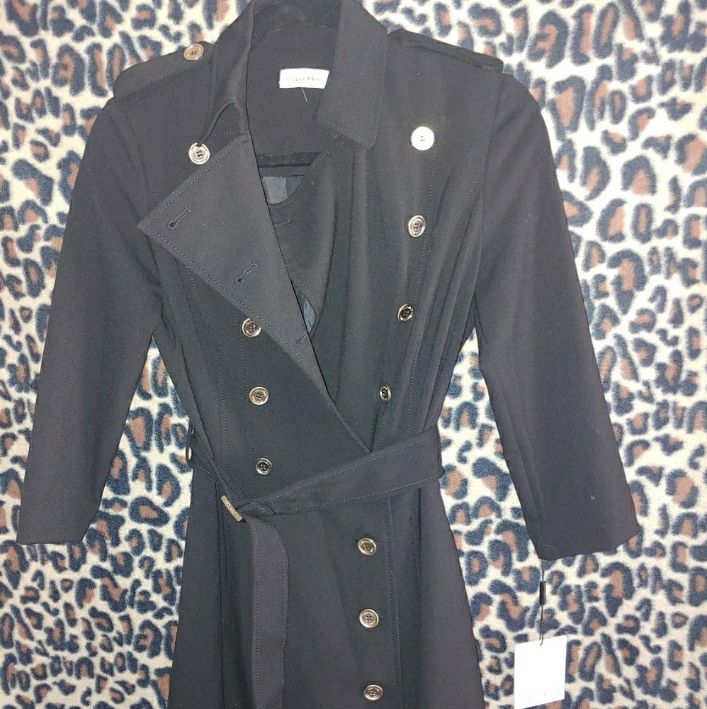 Calvin Klein peacoat inspired dress